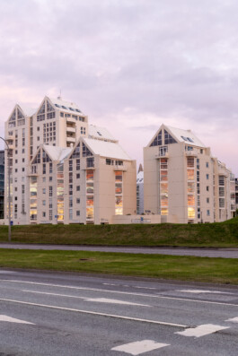 Island, Häuser Reykjavík