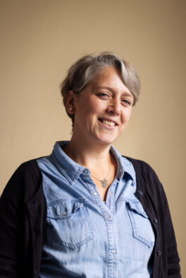 Portrait von Nicole Berndt, Pflegedienstleiterin im Lazarus Hospiz Berlin